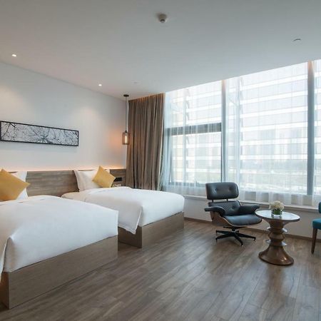 Auraya By Suning Nanjing Hexi Hotel Shangxinhe ภายนอก รูปภาพ